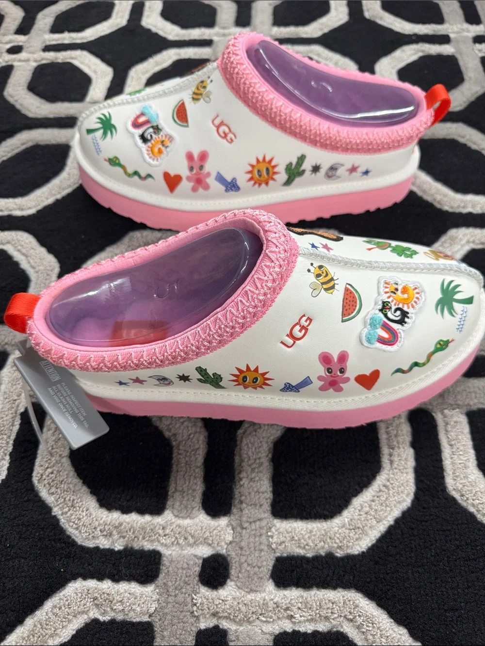 UGG Kids Tazz Pop Sketch Slippers